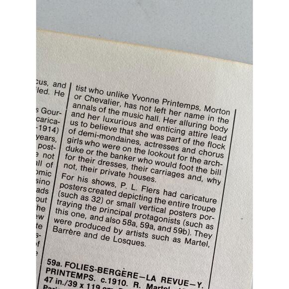 Folies Bergère, La Revue, Chevalier, Guerra, Music Hall Posters, Book Page, - Picture 6 of 6
